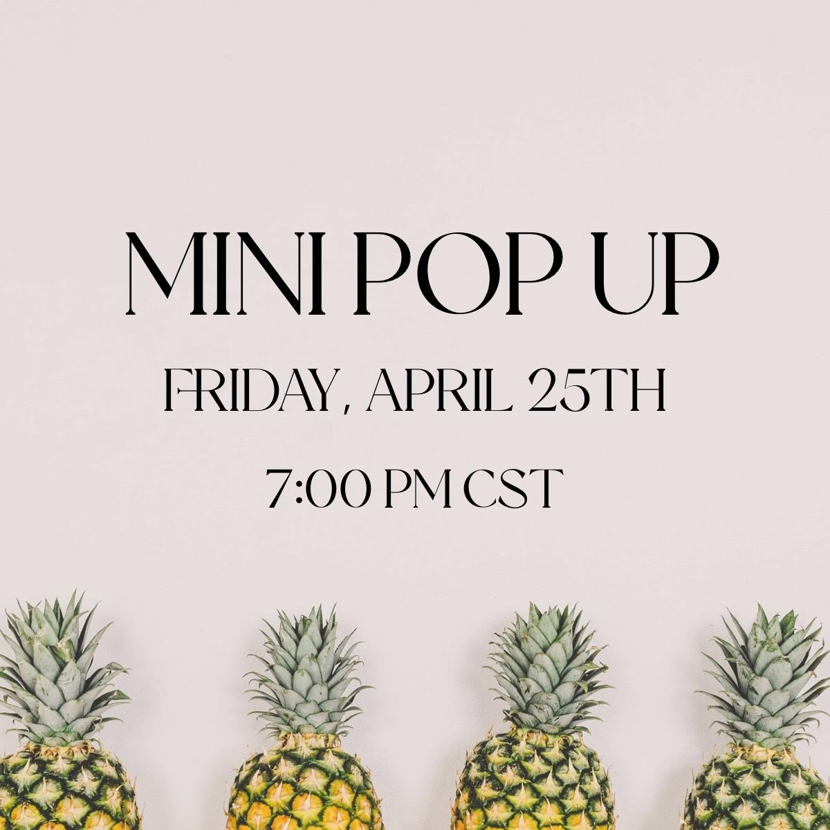 Mini Pop Up
