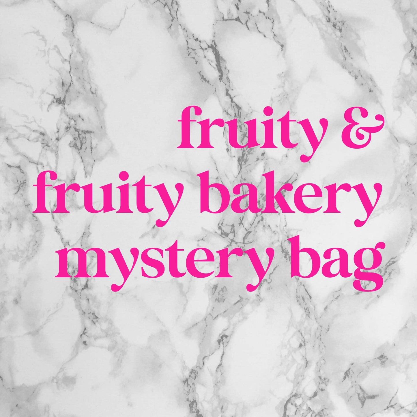 Fruity & Fruity Bakery Mystery Bag